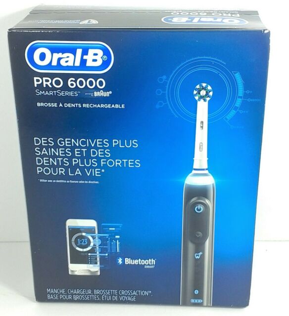 oral b pro 6000 smart series toothbrush